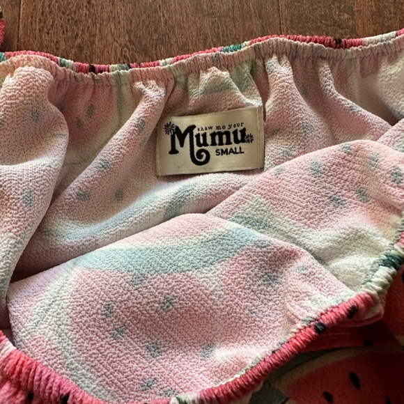 Show me Your Mumu Watermelon Crop Top Size Small - Picture 2 of 2